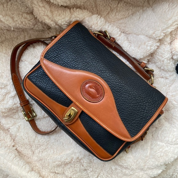 SOLD!!! Elite French sailor navy blue Dooney carrier bag (Large) - Picture 1 of 6